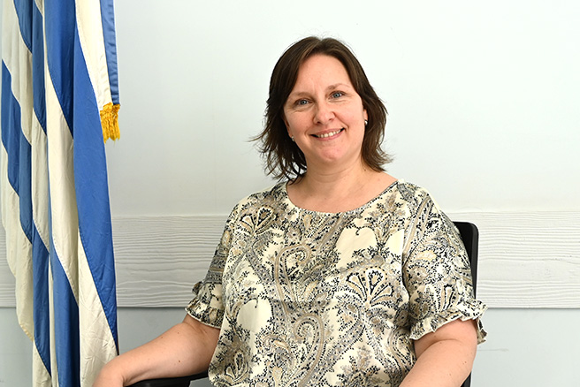 Directora general Gabriela Salsamendi